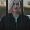 TV Series Joan 2024 Sophie Turner Black Bomber Jacket For Sale