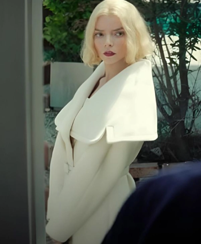 TV Series Lucky S01 2026 Anya Taylor Joy Long Belted Coat
