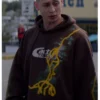 TV Series Murder In A Small Town 2025 Pullover Brown Printed Hoodie