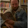 TV Series Murder In A Small Town Season 2 Blue Denim Jacket With Brown Collar