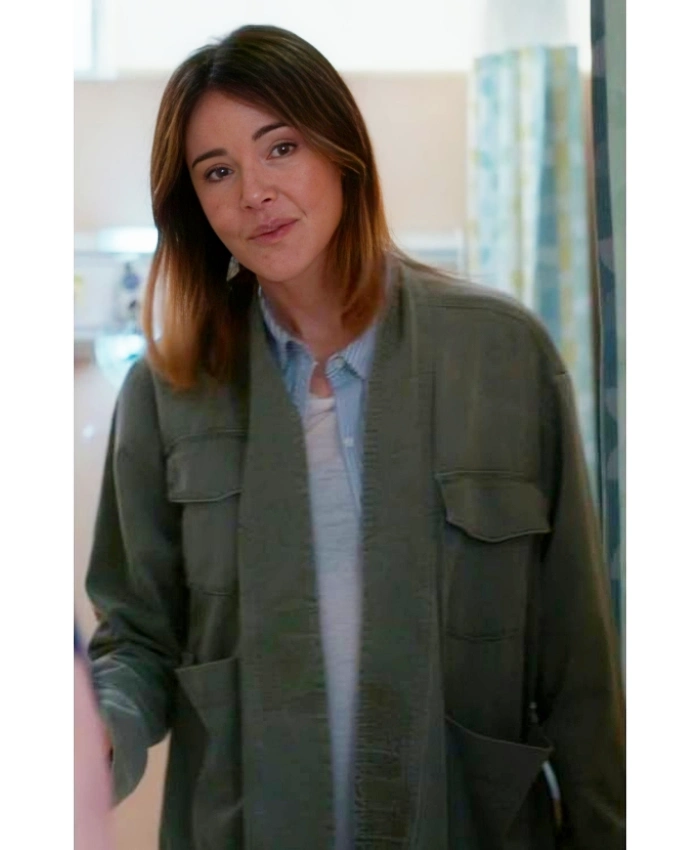 TV Series Shrinking S03 Christa Miller Green Jacket