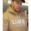 TV Series Stacey And Joe Season 2 Joe Swash Relaxed Fit Light Brown Hoodie
