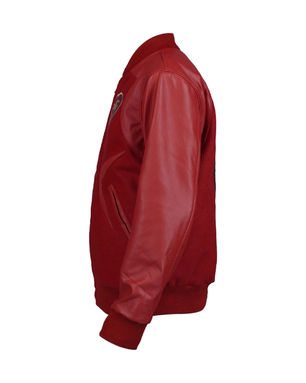 TV Series Star Trek Starfleet Academy S01 George Hawkins Red Bomber Jacket