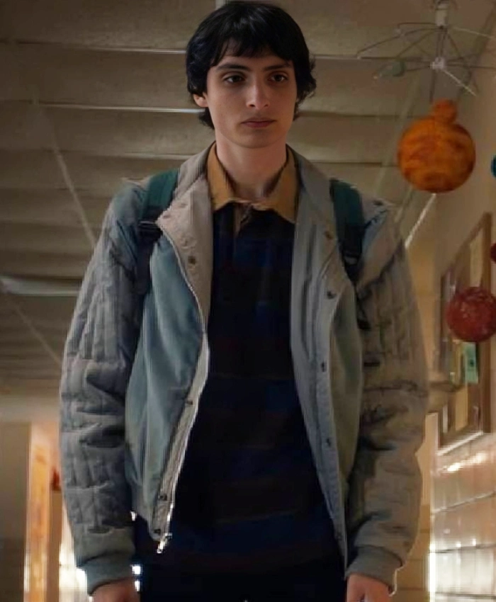 TV Series Stranger Things Season 05 Finn Wolfhard Bomber Jacket