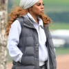 TV Series The Traitors US S04 Candiace Dillard Grey Hooded Puffer Vest