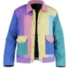 TV Series X Mayo Loot S03 Color Block Cotton Multicolor Jacket