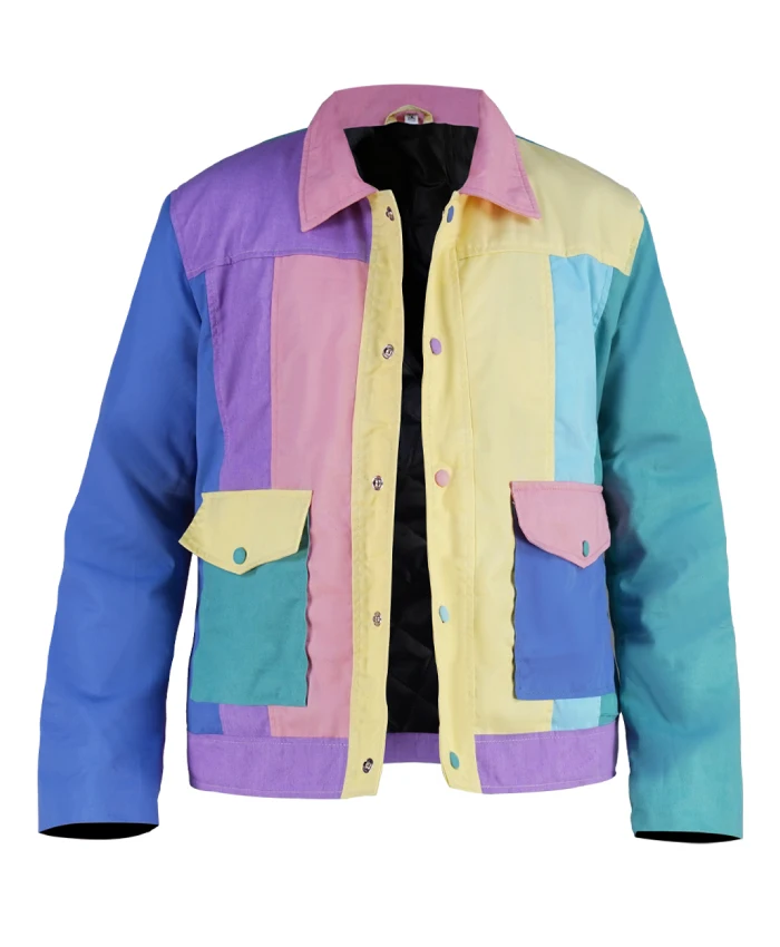 TV Series X Mayo Loot S03 Color Block Cotton Multicolor Jacket