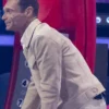 TV Show American Idol 2026 Ryan Seacrest Beige Suede Jacket