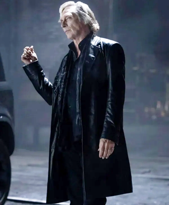 Talamasca The Secret Order S1 Jasper Leather Coat - Image 2