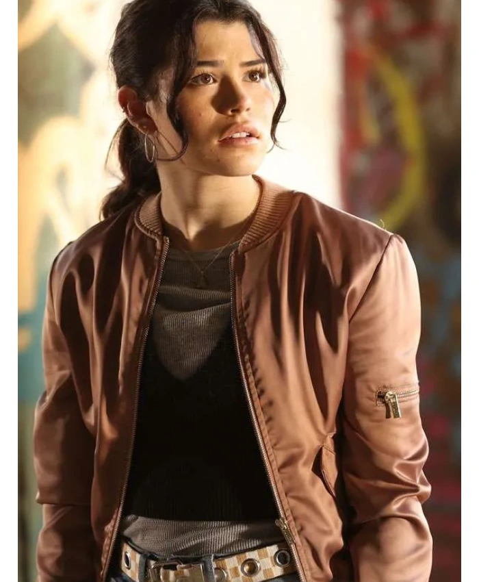 Tamara Colins The Rookie Tv Series Dylan Conrique Bomber Jacket