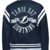 Tampa Bay Lightning Logo Printed Varsity Jacket