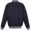 Tampa Bay Lightning Navy Front Hit Poly Twill Jacket