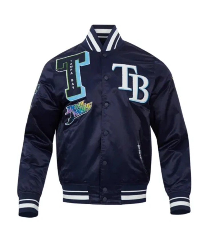 Tampa Bay Rays Mashup Classic Varsity Jacket