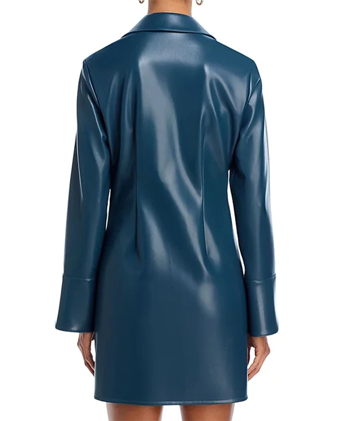 Tamron Hall Show Joan Vassos Leather Robe - Image 3