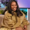 Taylour Paige The Jennifer Hudson Show S04 Leather Jacket
