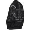 Team Los Angeles Lakers Kobe Bryant Destroyer Black Wool Jacket