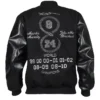 Team Los Angeles Lakers Kobe Bryant Destroyer Wool Jacket In Black