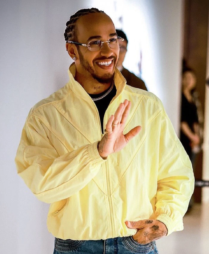 TeamLH China Art Exhibition 2026 Lewis Hamilton Yellow Jacket