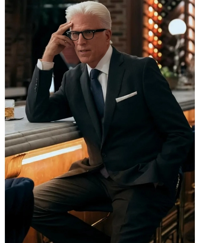 A Man on the Inside S2 Ted Danson Black Suit