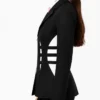 Ted Lasso Juno Temple Cut-Out Blazer For Womens
