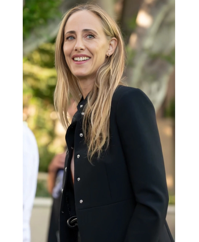 Kim Raver Greys Anatomy S22 Black Jacket