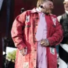 Teddy Swims 2026 Coachella Red Coat