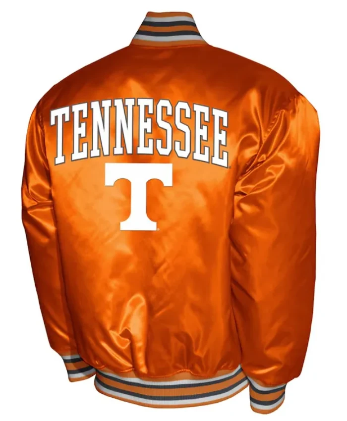Tennessee Volunteers Club Orange Satin Jacket