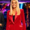 Tess Daly Strictly Come Dancing S23 Red Blazer
