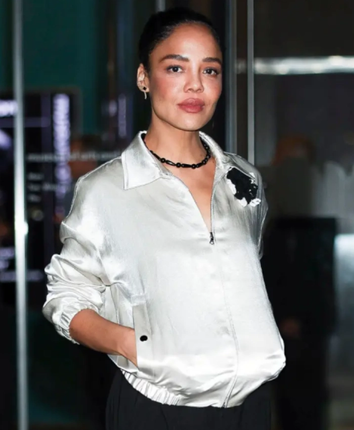 Tessa Thompson Hedda BAFTA Screening Jacket