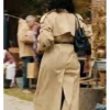 Tessa Thompson His And Hers Beige Coat