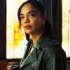Tessa Thompson His And Hers S01 Snake Print Trench Coat
