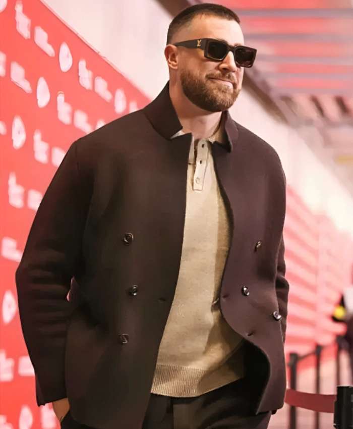 Texans VS Chiefs 2025 Travis Kelce Double Breasted Blazer