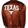 Texas Longhorns Club Brown Satin Jacket