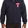 Texas Rangers Workwear Cotton Blue Jacket