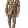 Thanksgiving Jaguar Print Suit For Men