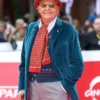 The 20th Rome Film Festival 2025 Renzo Arbore Blue Velvet Blazer