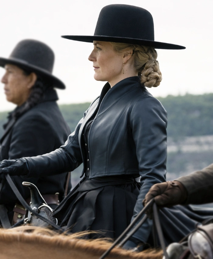 The Abandons Gillian Anderson Leather Jacket