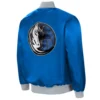 The Ambassador Dallas Mavericks Satin Jacket Back