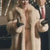 The Apprentice Maria Bakalova Fur Beige Coat