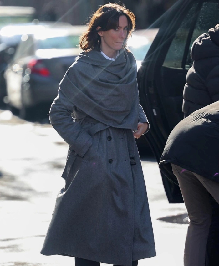 The Beauty 2026 Jordan Bennett Grey Trench Coat