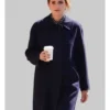 The Beauty 2026 Rebecca Hall Blue Coat