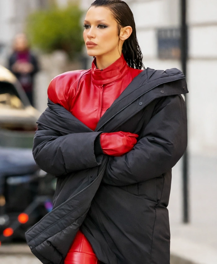 The Beauty Bella Hadid Hooded Coat