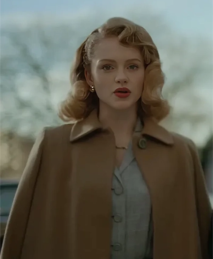 The Brutalist 2025 Emma Laird Brown Jacket