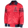 The Captain II LA Angels Red Satin Jacket