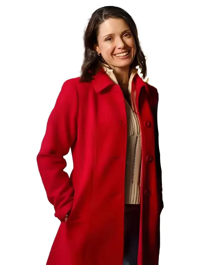 The Christmas Spark 2025 Ali Cobrin Red Coat