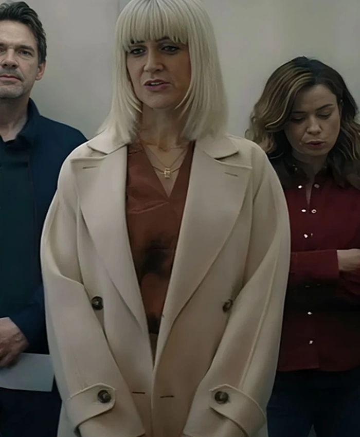 The Crow Girl Katherine Kelly Beige Coat