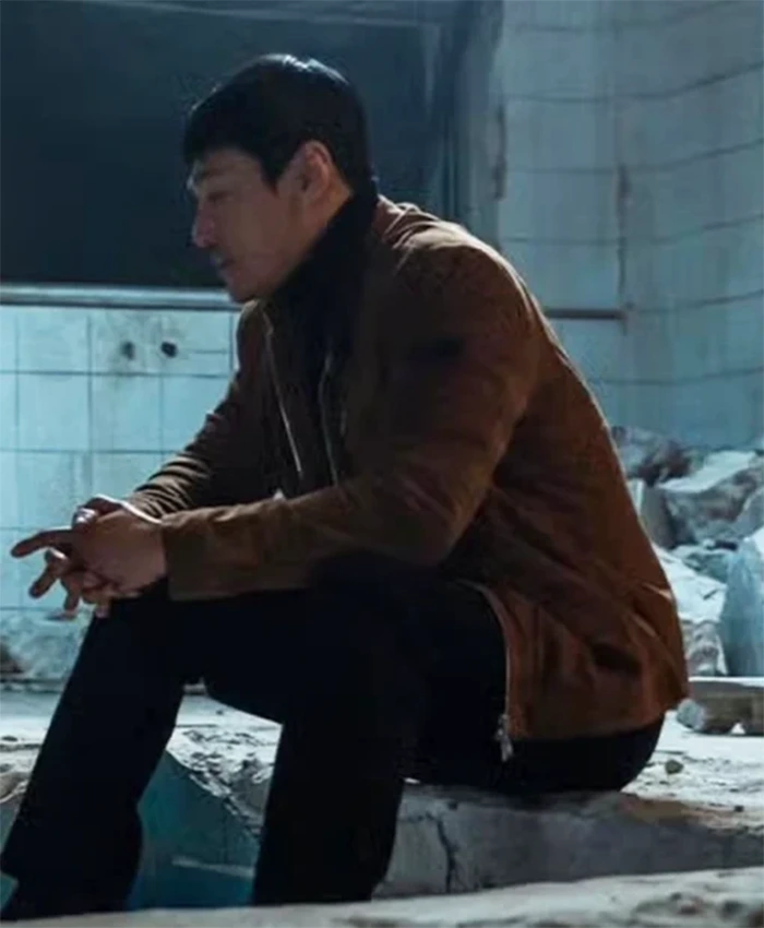 The Defects 2025 Choi Young-joon Brown Suede Jacket - Image 3