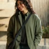 The Drama Zendaya Green Cotton Blend Jacket