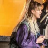 The Electric State 2025 Millie Bobby Brown Purple Jacket