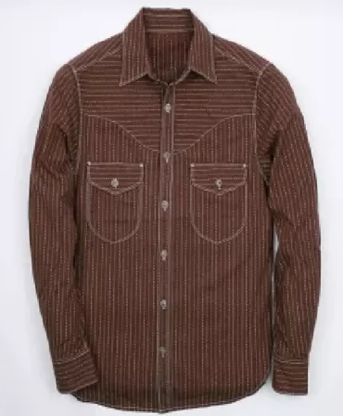 The Equalizer S05 Brown Adam Goldberg Shirt